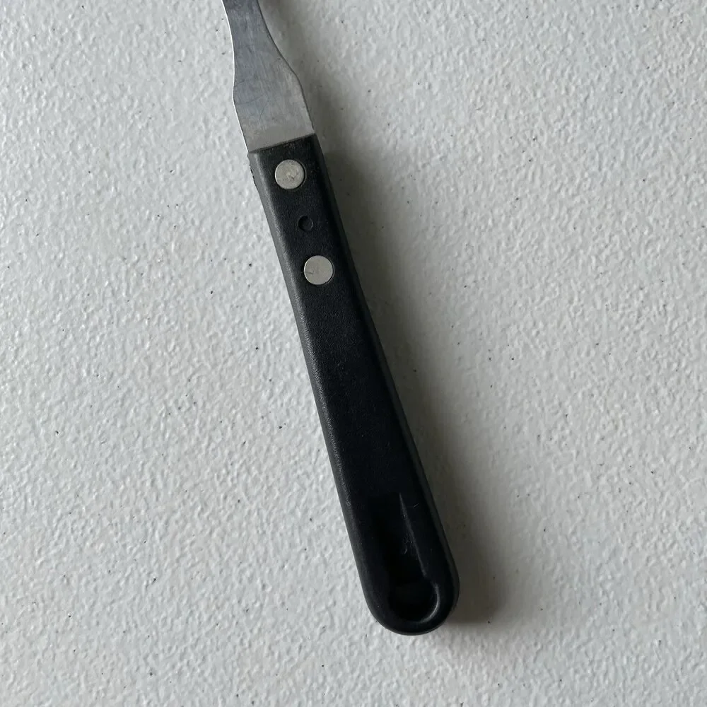 Good Cook Taiwan 3 Tine Granny Fork Stainless Steel Black Handle Kitchen Utensil
